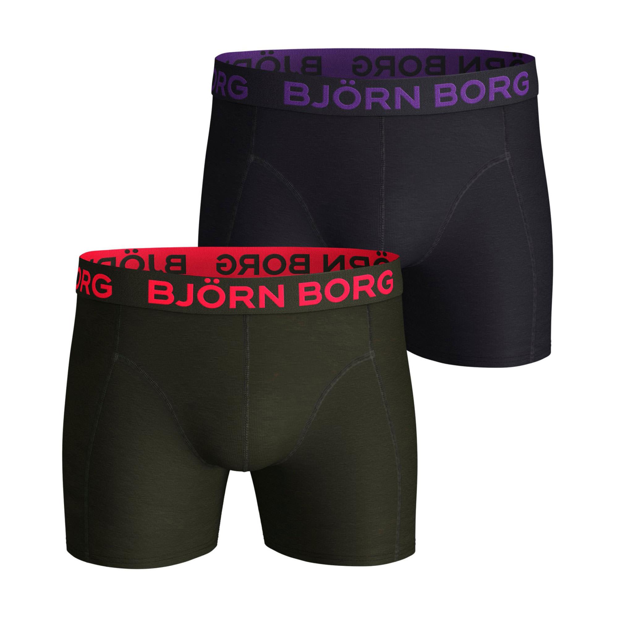 Two-Pack Neon Solid Boxers